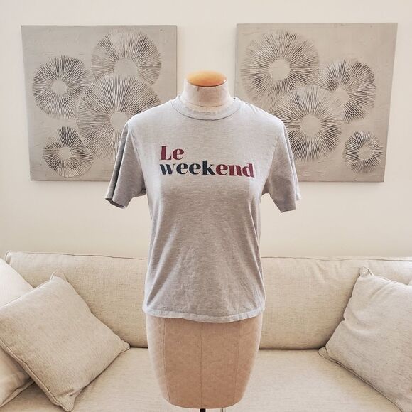 Ten Sixty Sherman Le Weekend Tee size XS in Grey - Picture 5 of 15